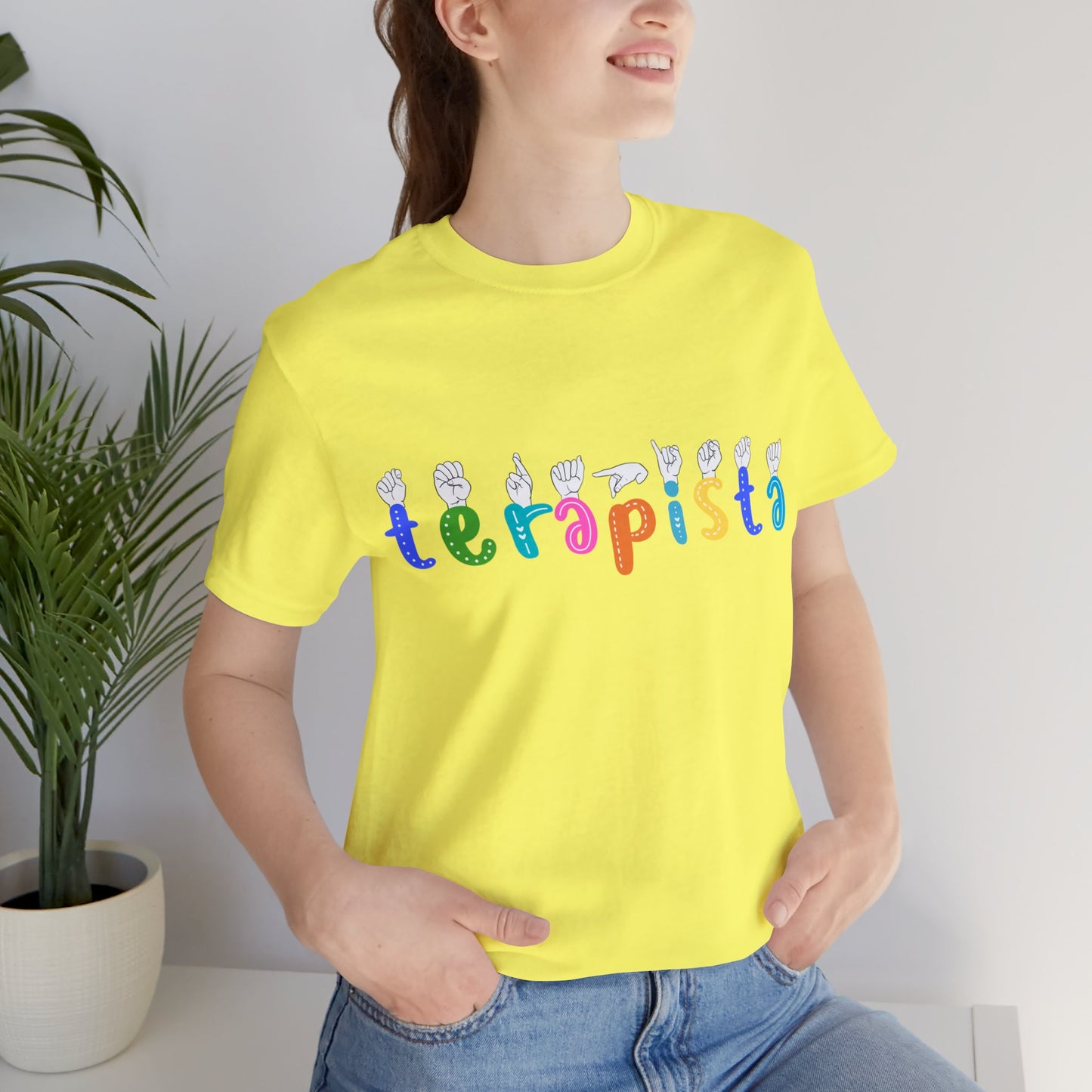 Terapista ASL | Unisex Jersey Short Sleeve Tee