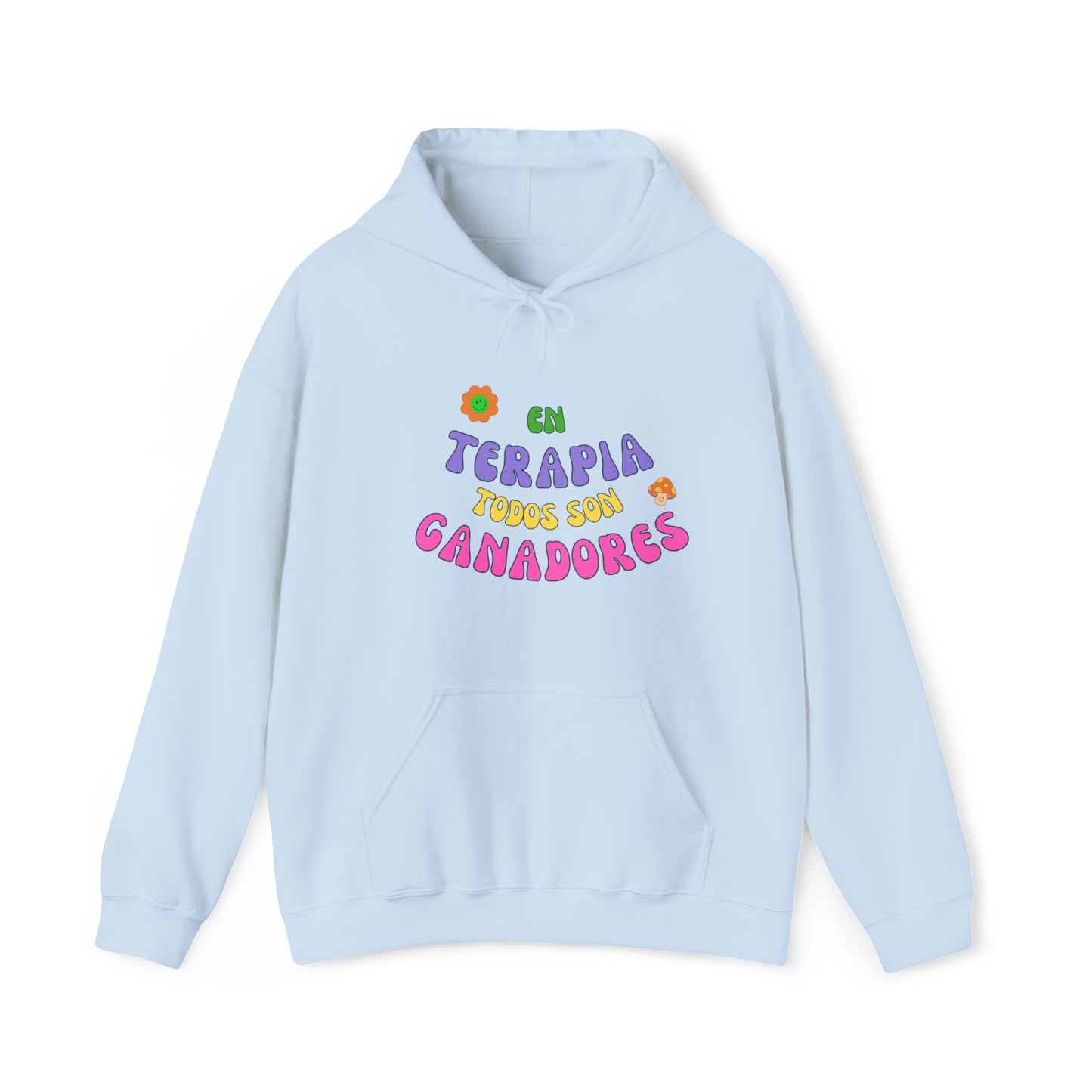 En terapia todos son ganadores | Terapista Hooded Sweatshirt