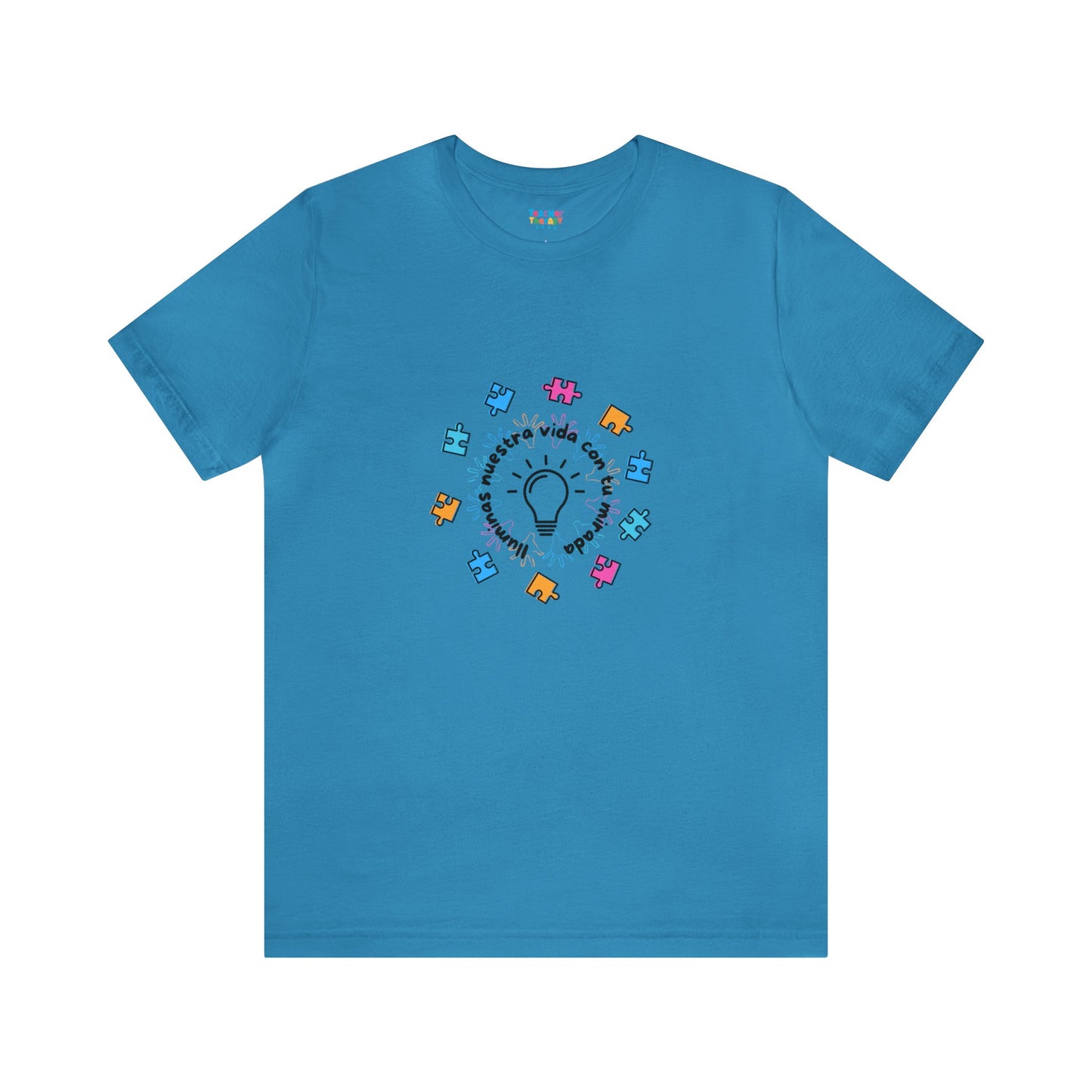 Puzzle bulb shirt | Autism awareness | Unisex Canva shirt