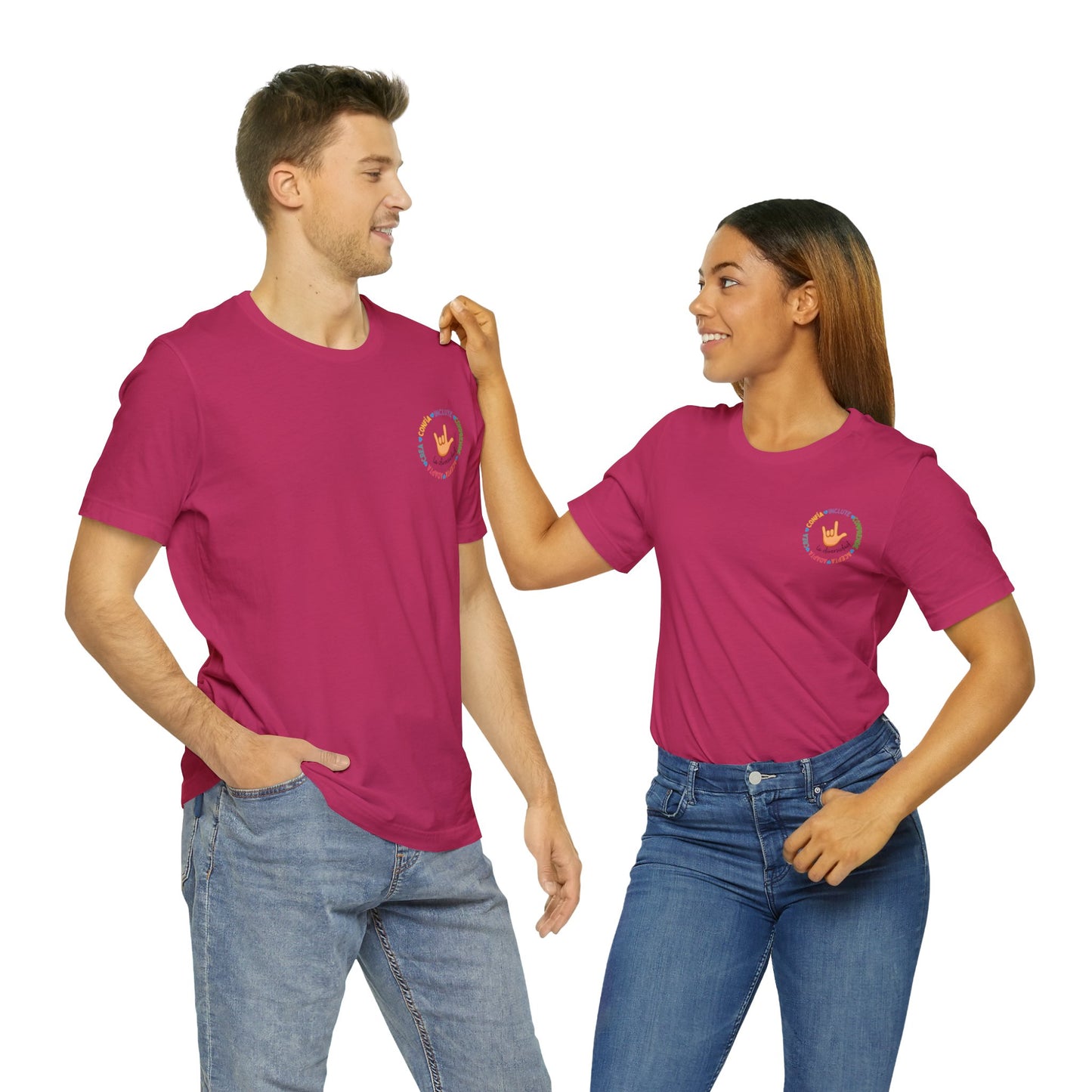 ASL Diversity Inclusive unisex t shirt