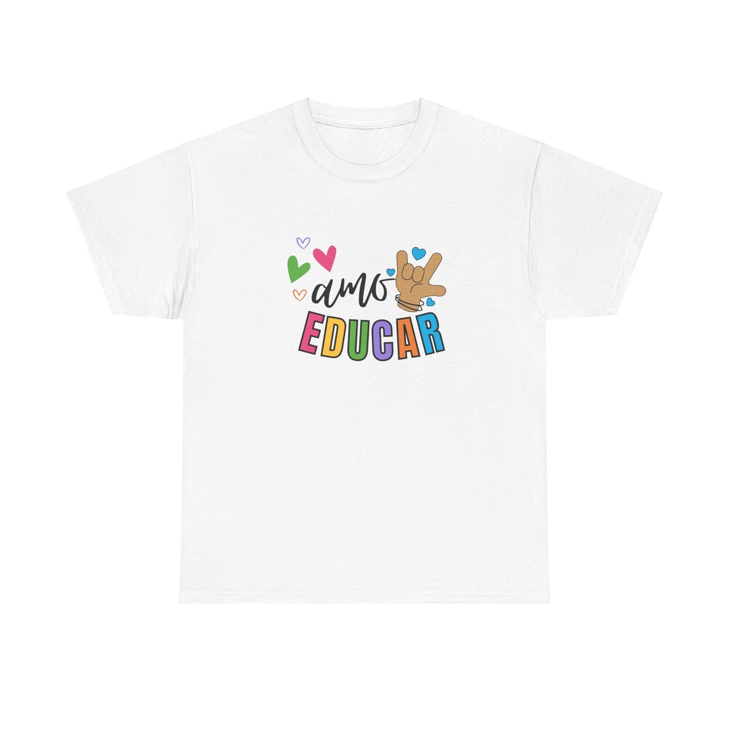 Amo educar unisex tshirt