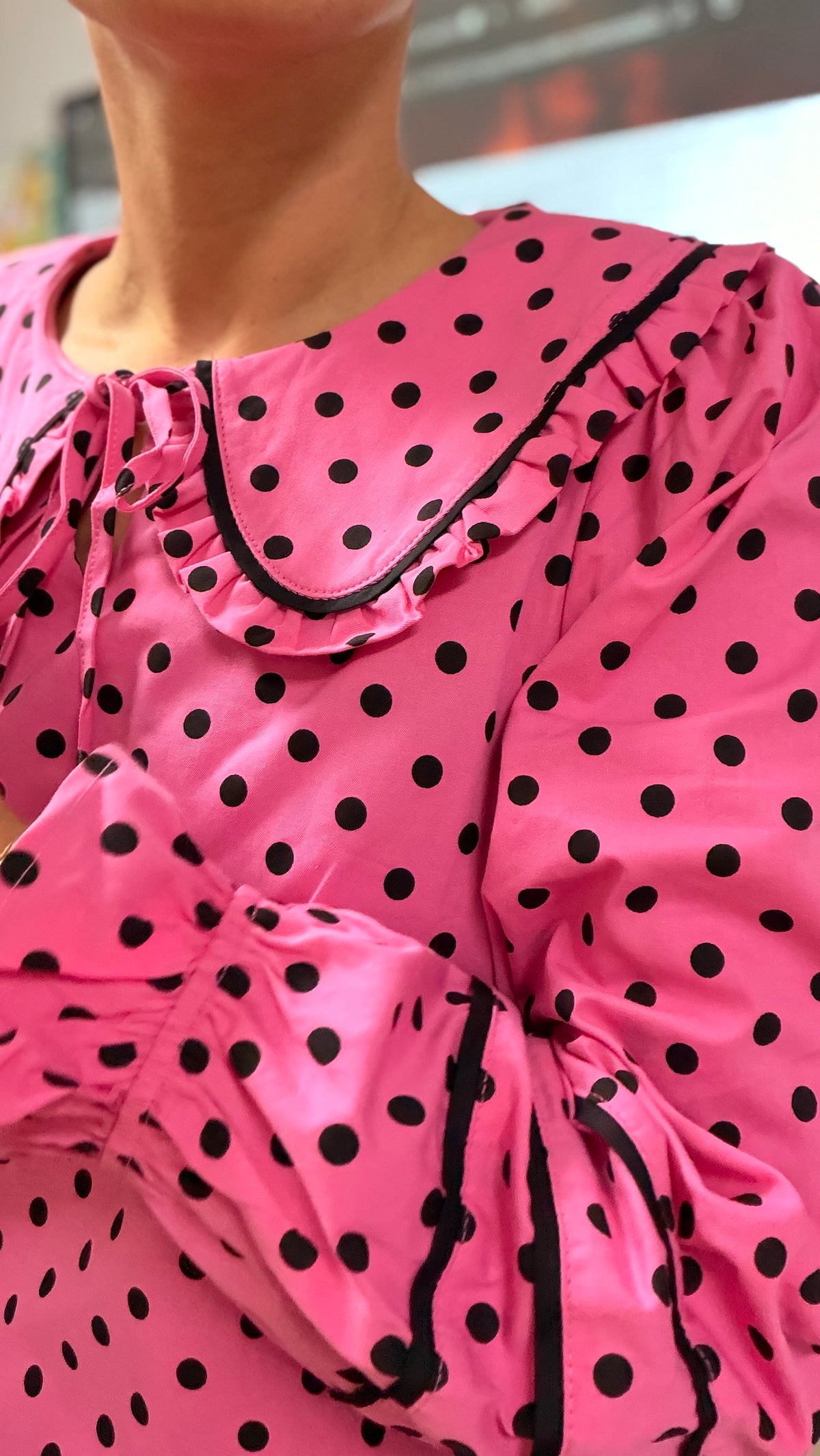 Blusa Pink Polka Dot – TTS Fashion | TTS Fashion