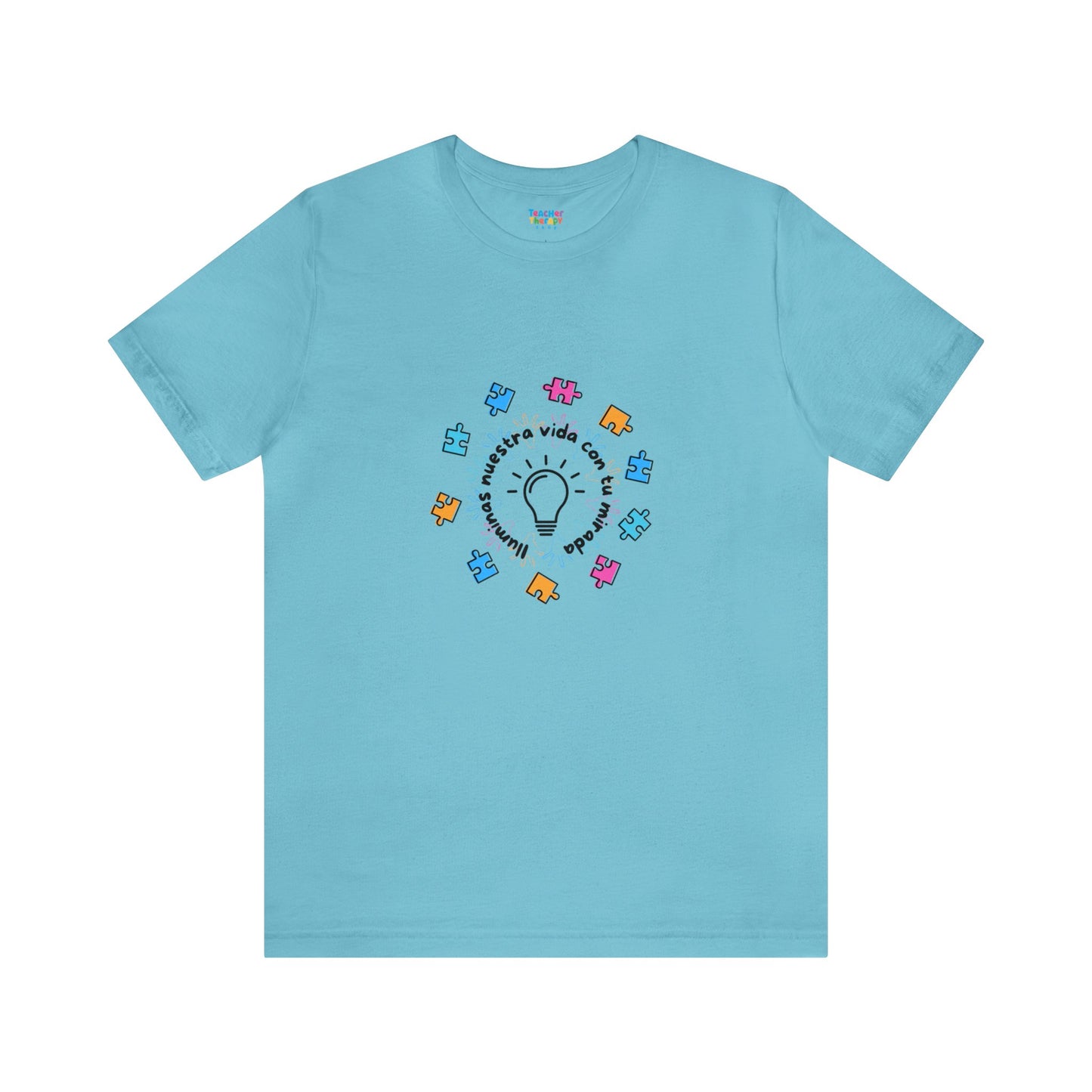 Puzzle bulb shirt | Autism awareness | Unisex Canva shirt