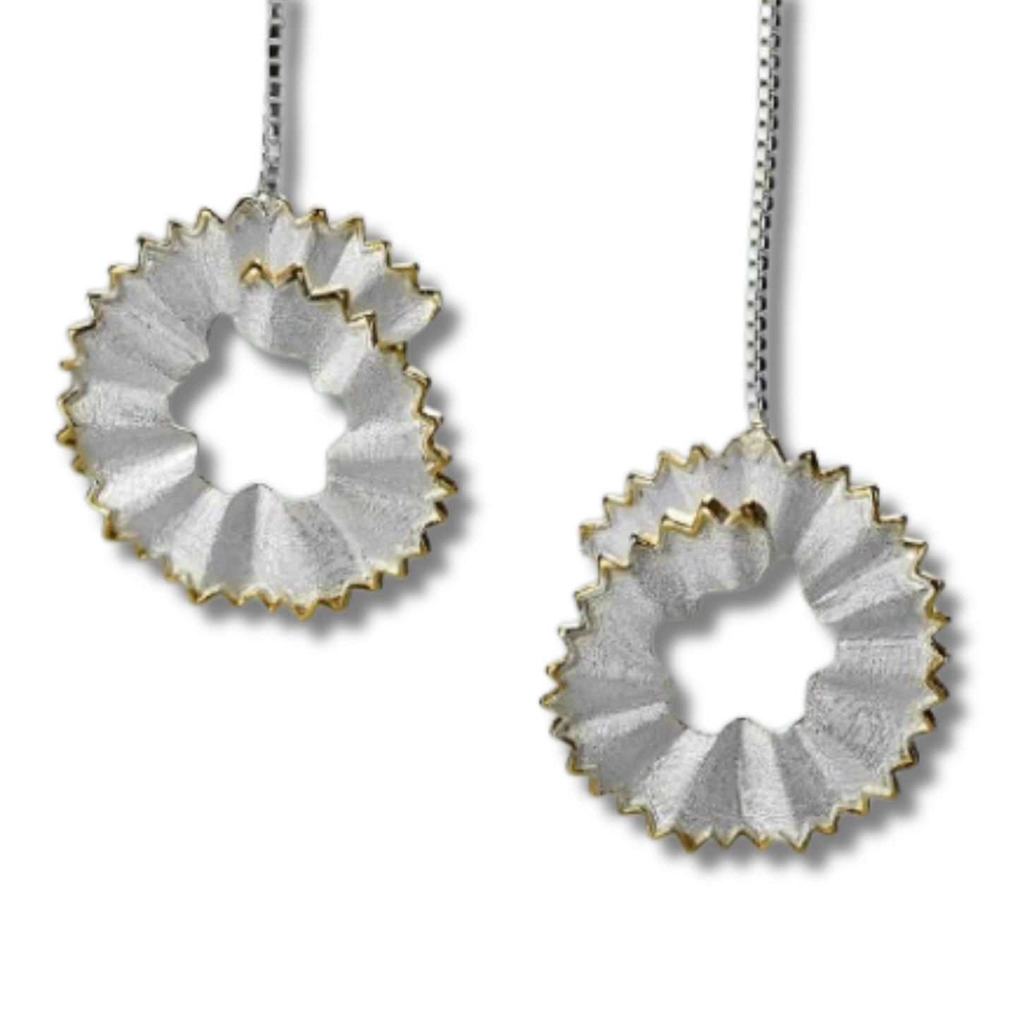 Colgantes cachispa lápiz | Plata 925