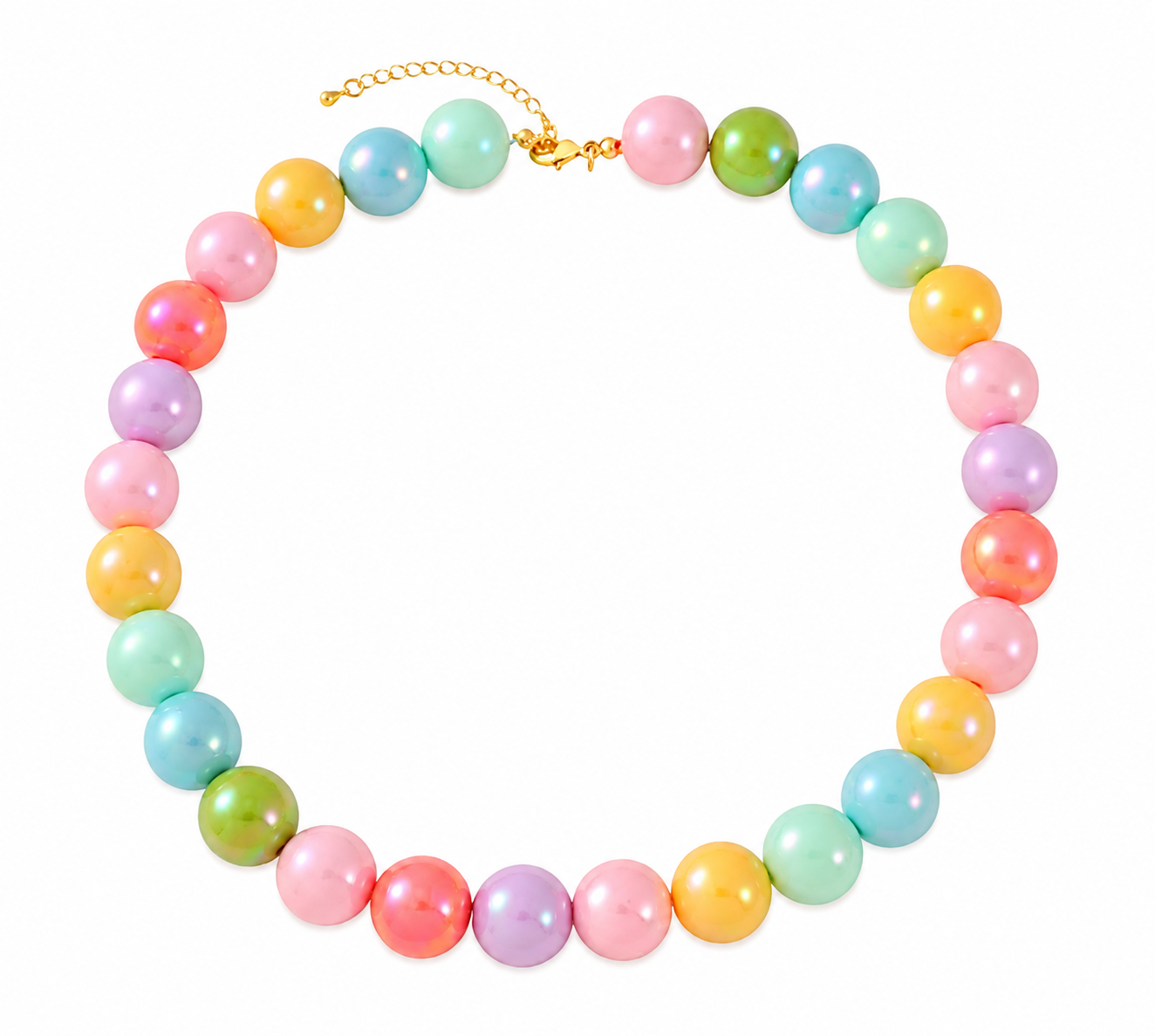 Collar confeti pastel | Bubble gum