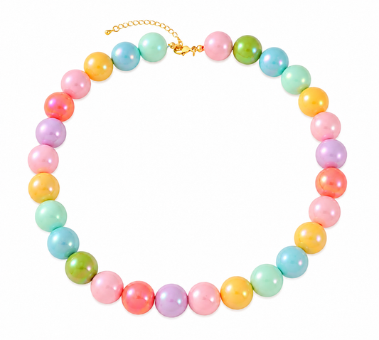 Collar confeti pastel | Bubble gum