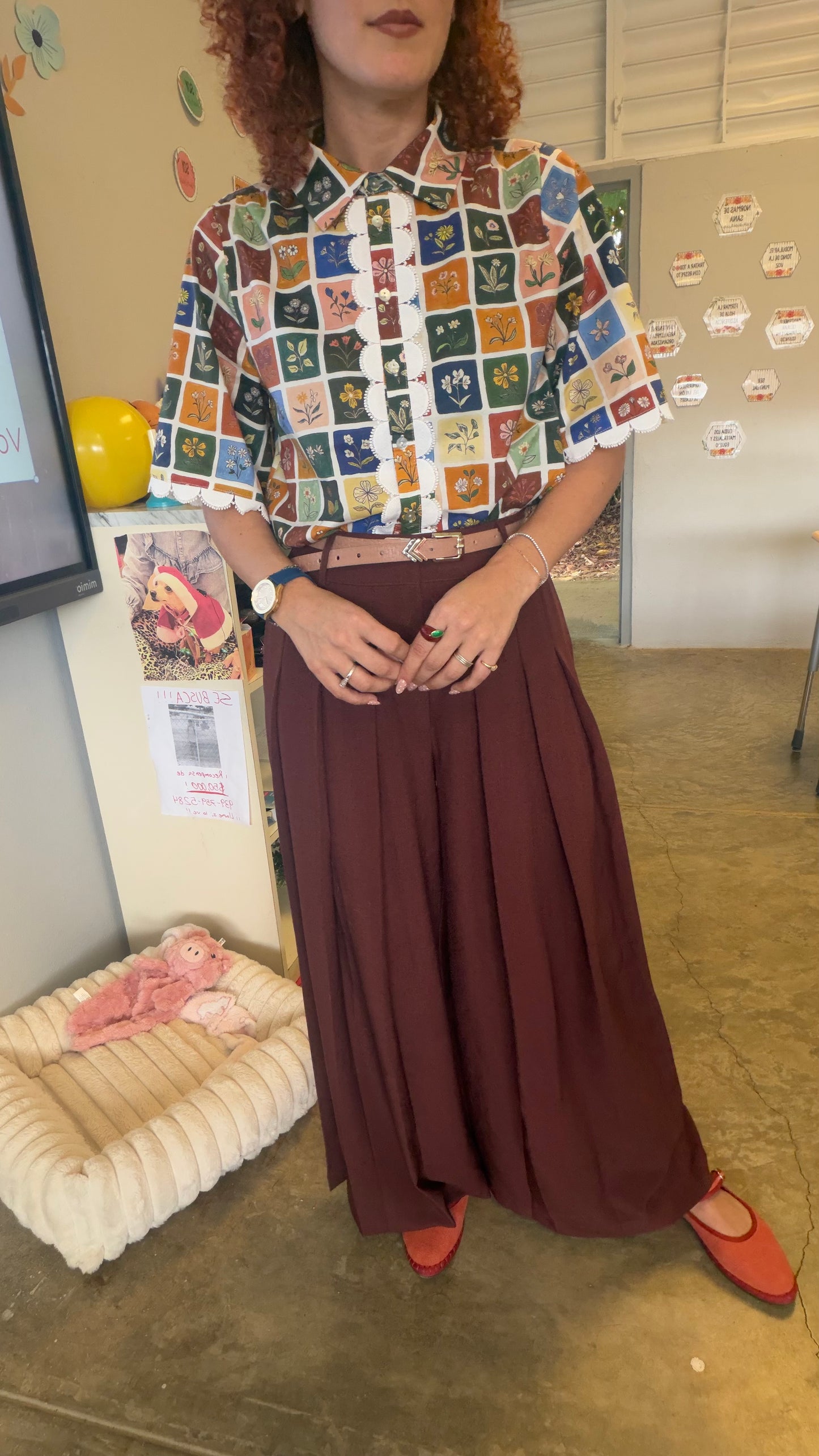 Pantalón “Wide leg” marrón – TTS FASHION
