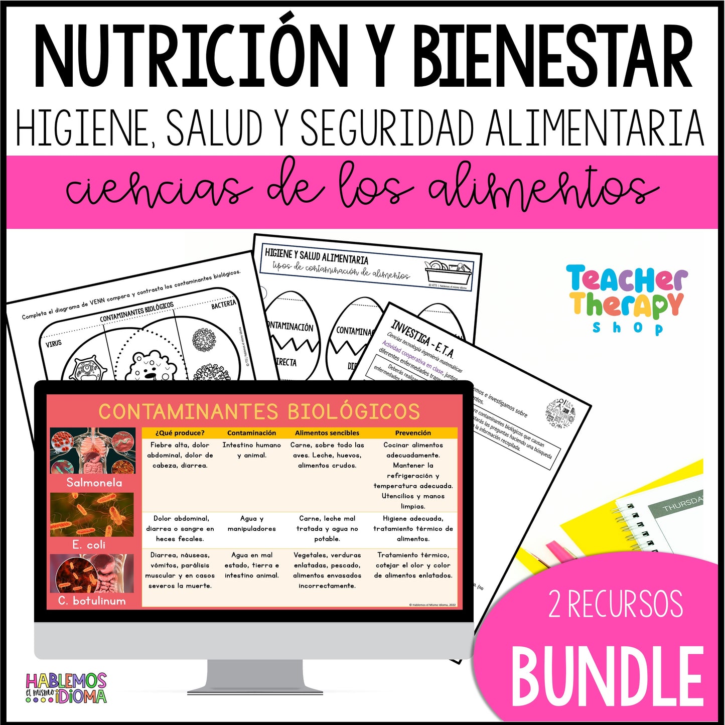 Nutrición y bienestar | Ciencias de los alimentos | BUNDLE