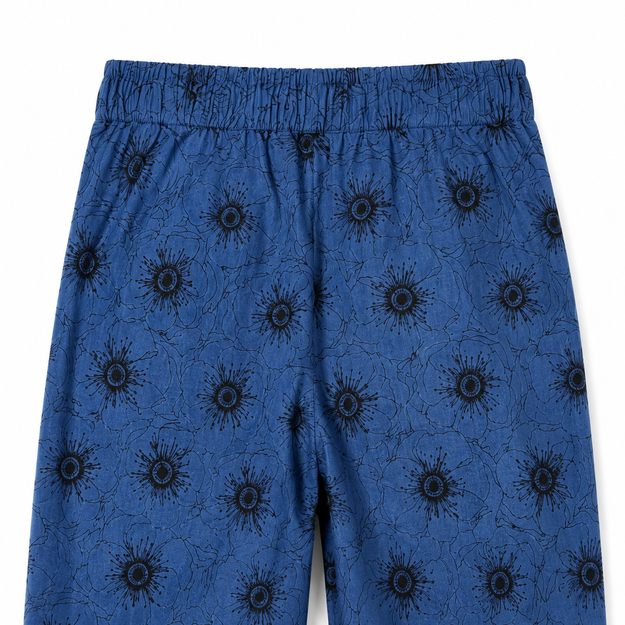 Pantalón floral azul | TTS FASHION