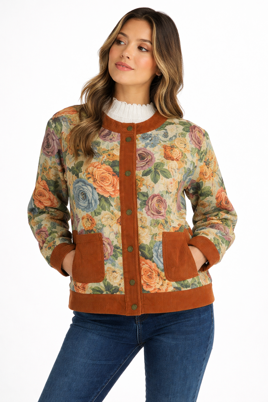 Jacket floral vintage – TTS FASHION