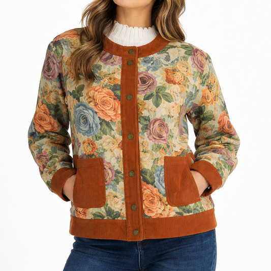 Jacket floral vintage – TTS FASHION