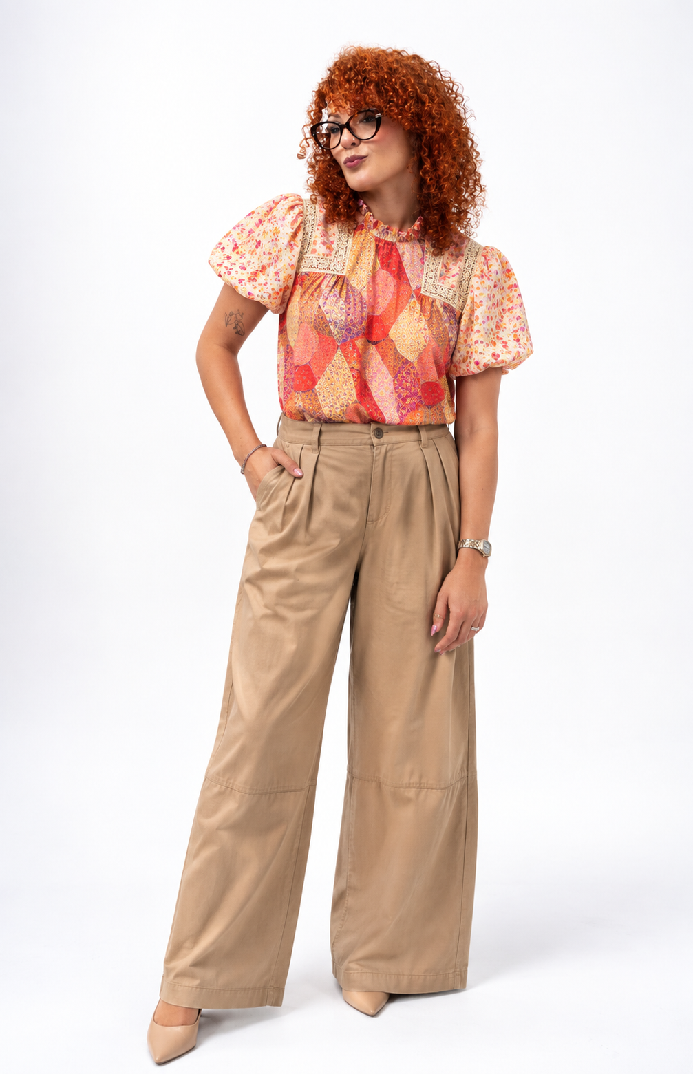 Pantalón Wide Leg Taupe – TTS Fashion