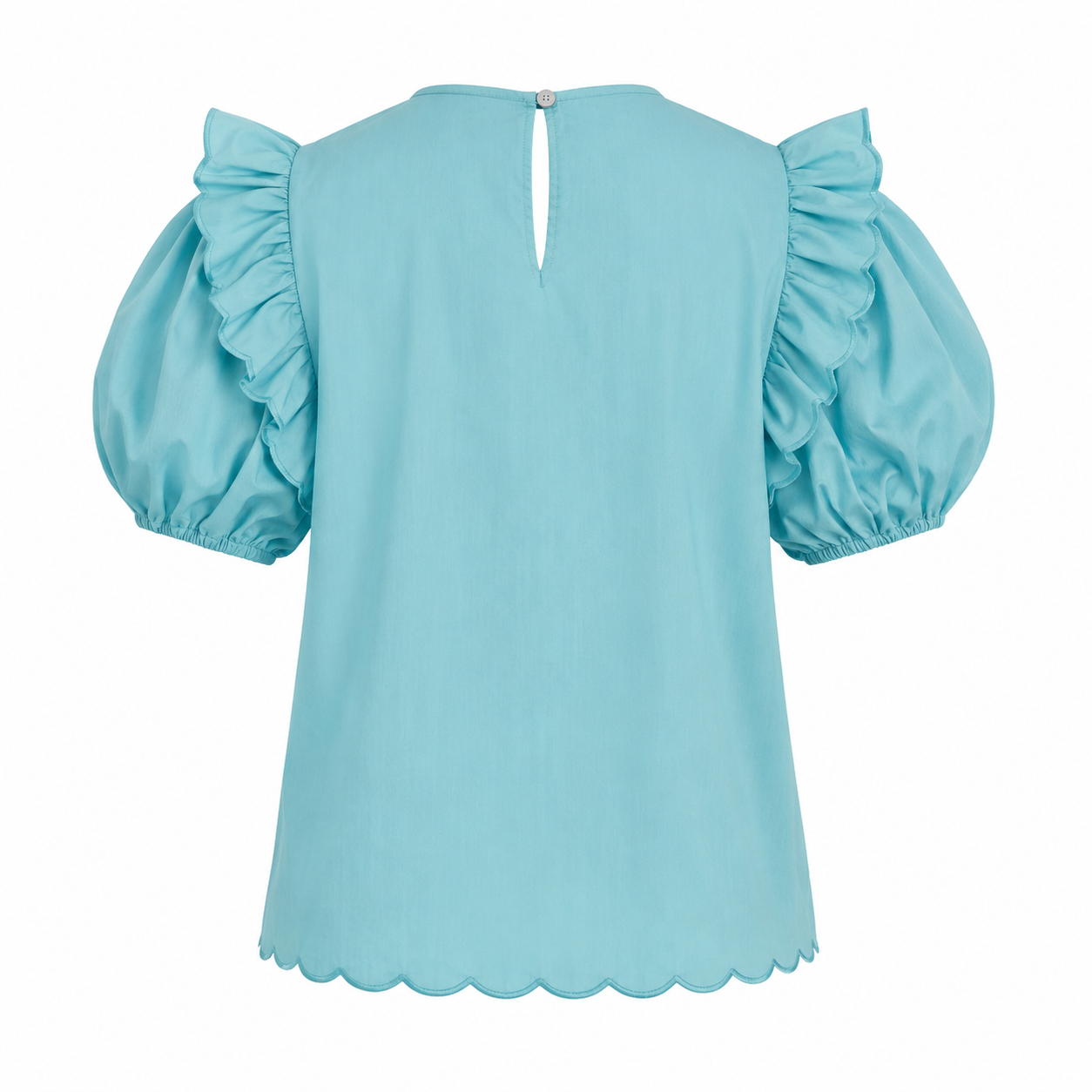 Blusa turquesa bordada | Colorfull bright | TTS FASHION