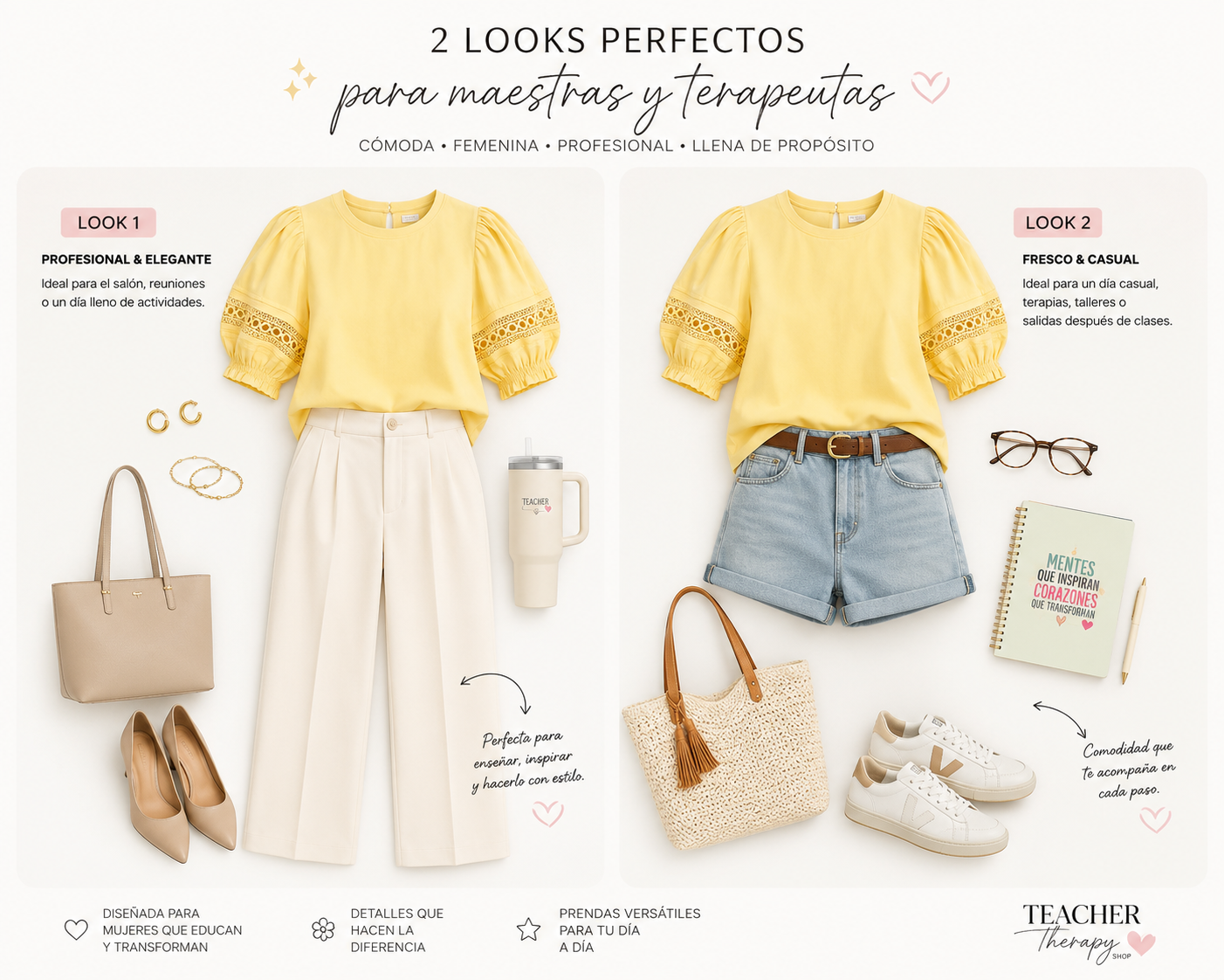 Blusa Butter Bloom | amarilla | TTS BASIC