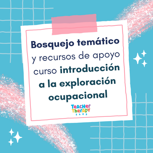 Bosquejo temático - Introducción a la exploración ocupacional | Recursos de apoyo