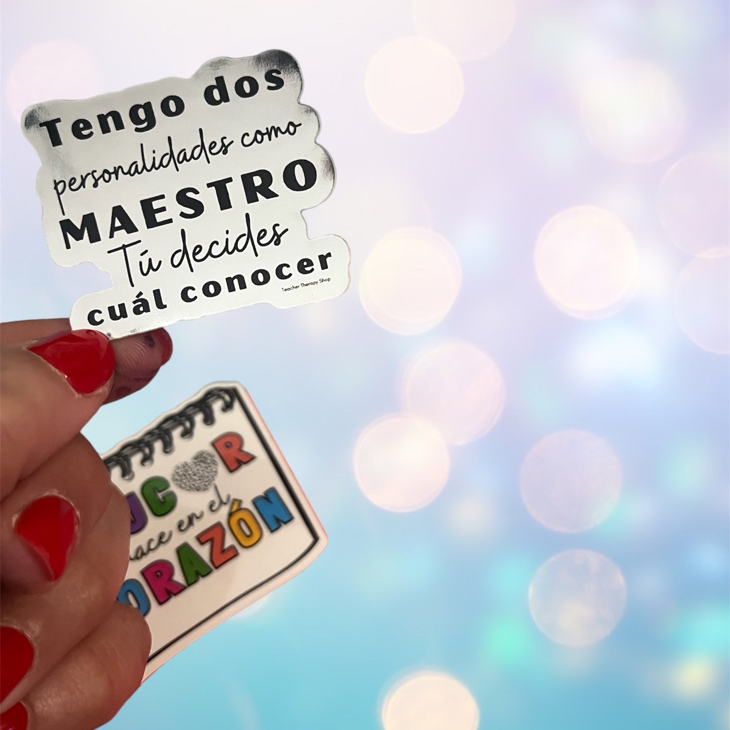 Maestro dos personalidades | waterproof sticker