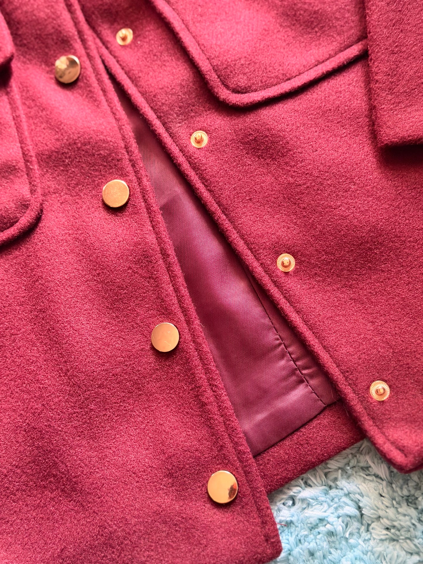 Chaqueta “Bordeaux Classic” vino |  TTS Fashion