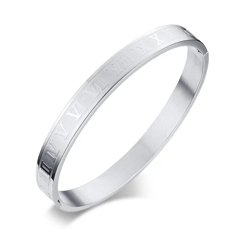 Pulsera unisex números romanos | Teacher number bracelet