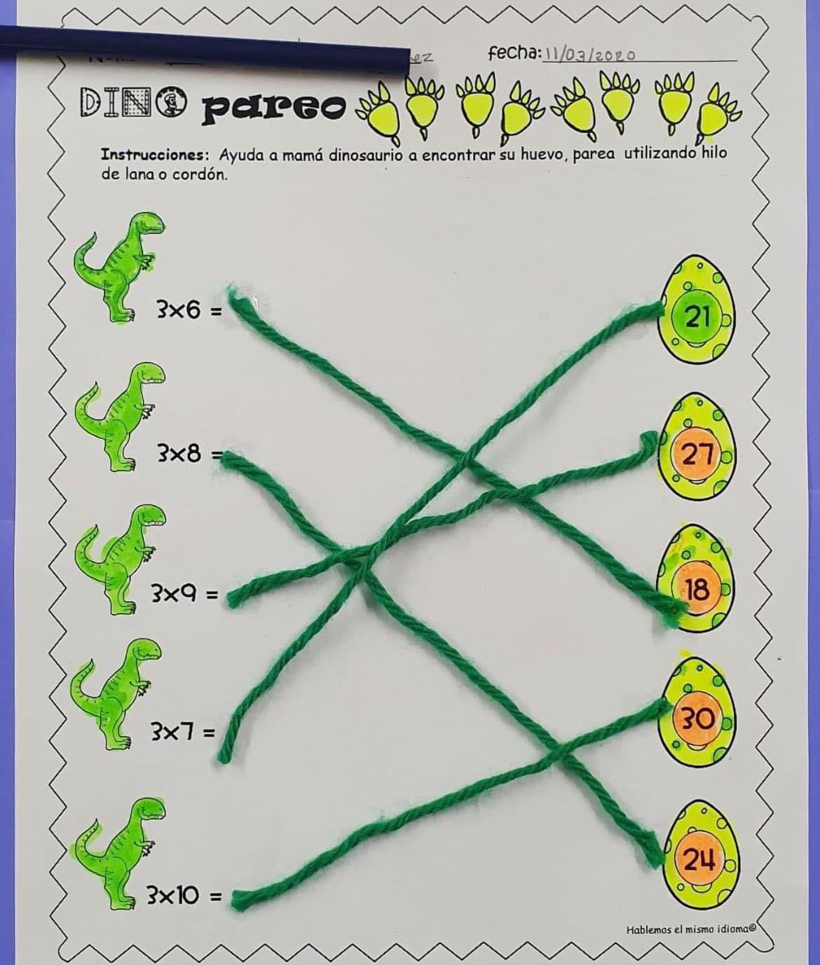 The multiplication tables - Prehistoric multiplication MEGA BUNDLE