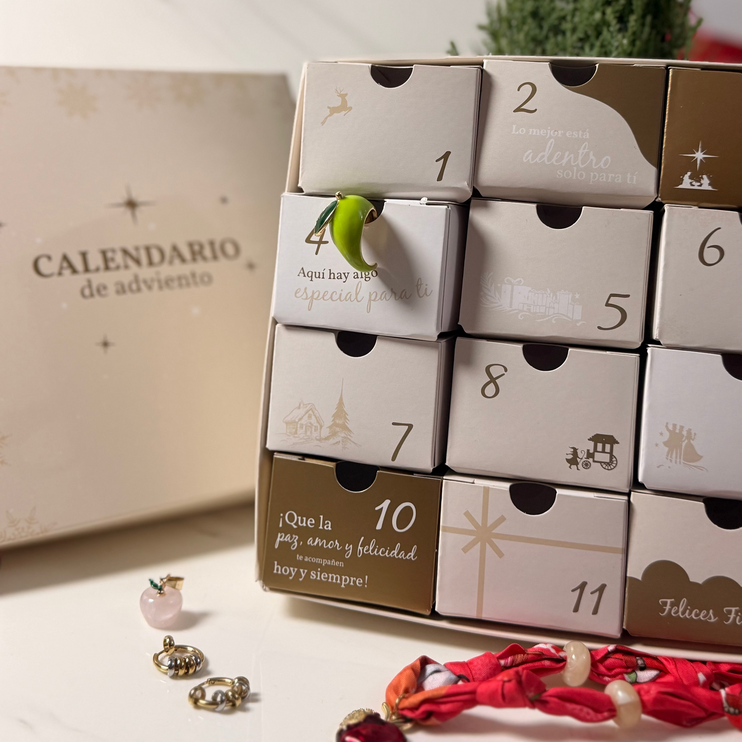 Calendario de adviento: 12 sorpresas de navidad