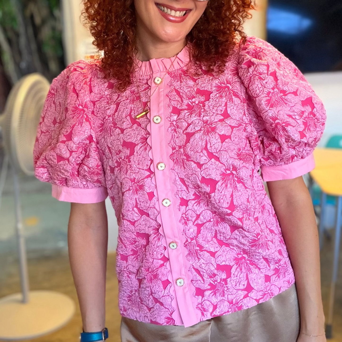 Blusa Floral Elegante – TTS FASHION