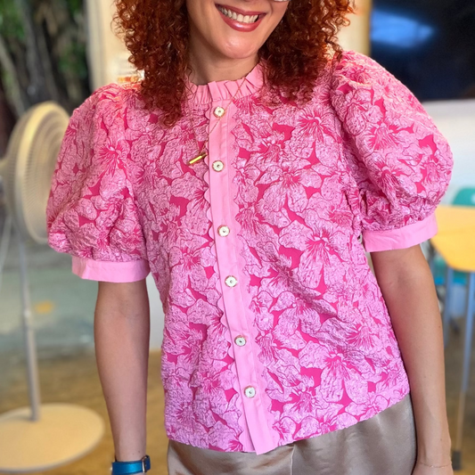 Blusa Floral Elegante – TTS FASHION