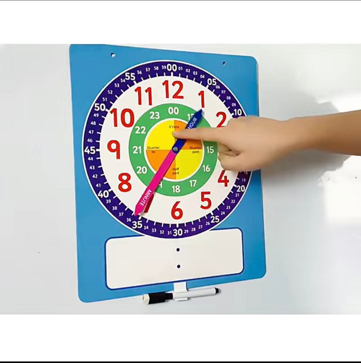 Reloj de enseñanza | Teaching clock