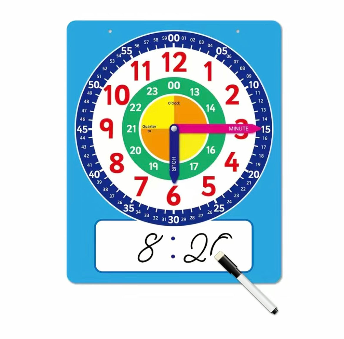 Reloj de enseñanza | Teaching clock