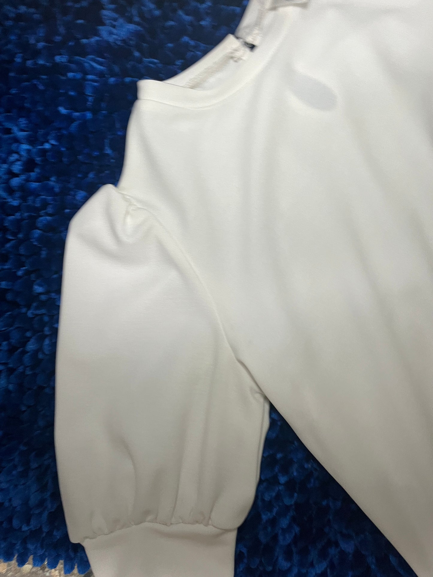 White 3/4 blouse | Closet sale