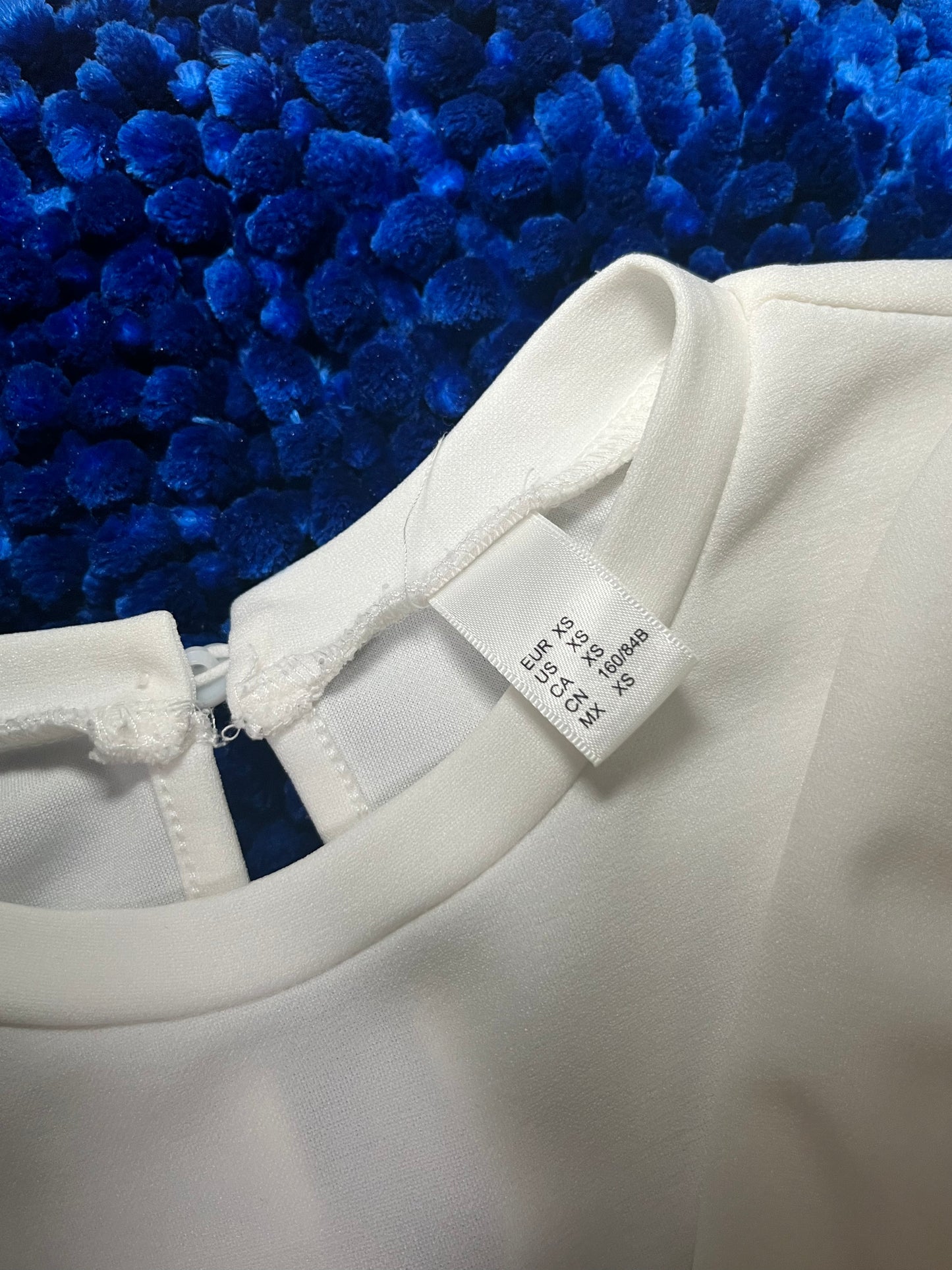 White 3/4 blouse | Closet sale