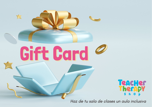 Tarjeta de regalo | Gift card