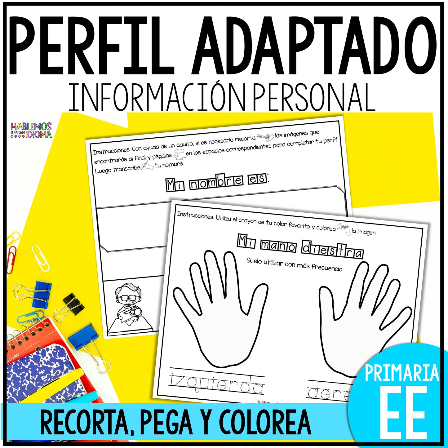 Perfil de información personal - Regreso a clases