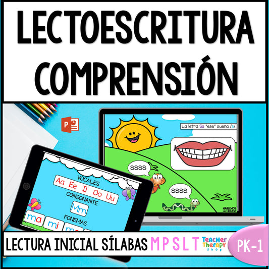 Lectura y comprensión | Lectoescritura inicial MPSLT | Presentaciones digitales