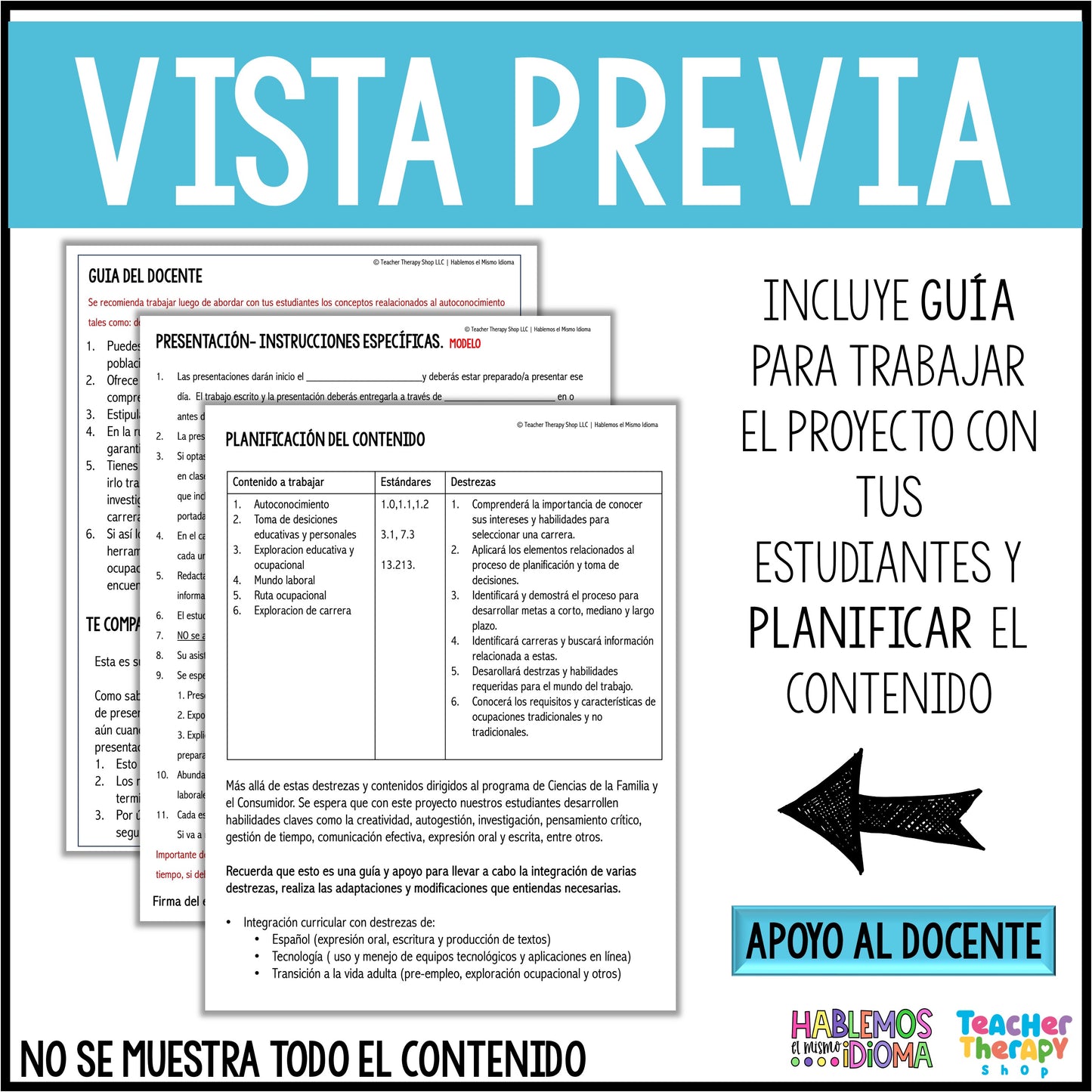 Proyecto de investigación de carrera | Autoconocimiento, toma de decisiones, exploración ocupacional y mundo laboral