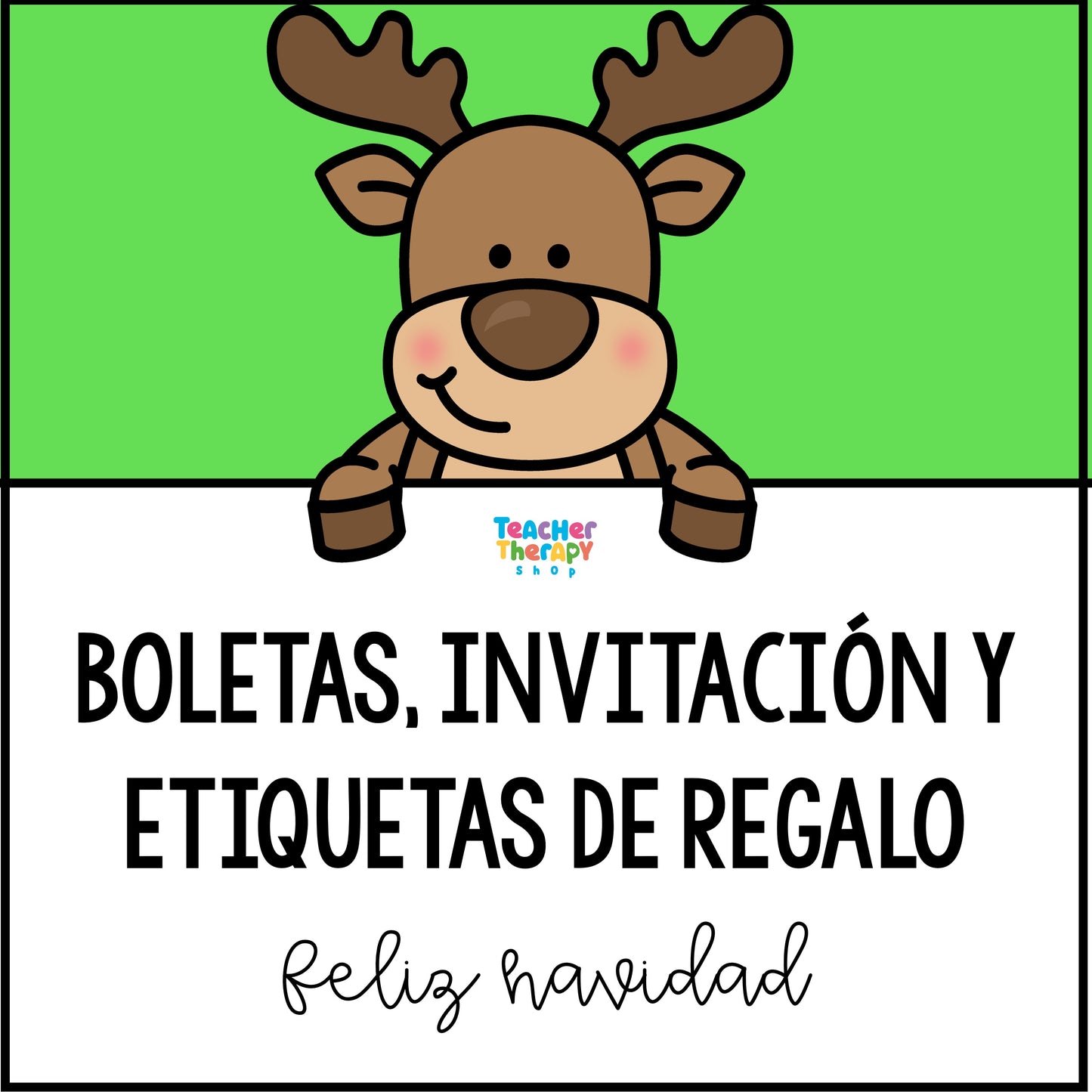 Boletas navideñas | Invitaciones y etiquetas de regalo