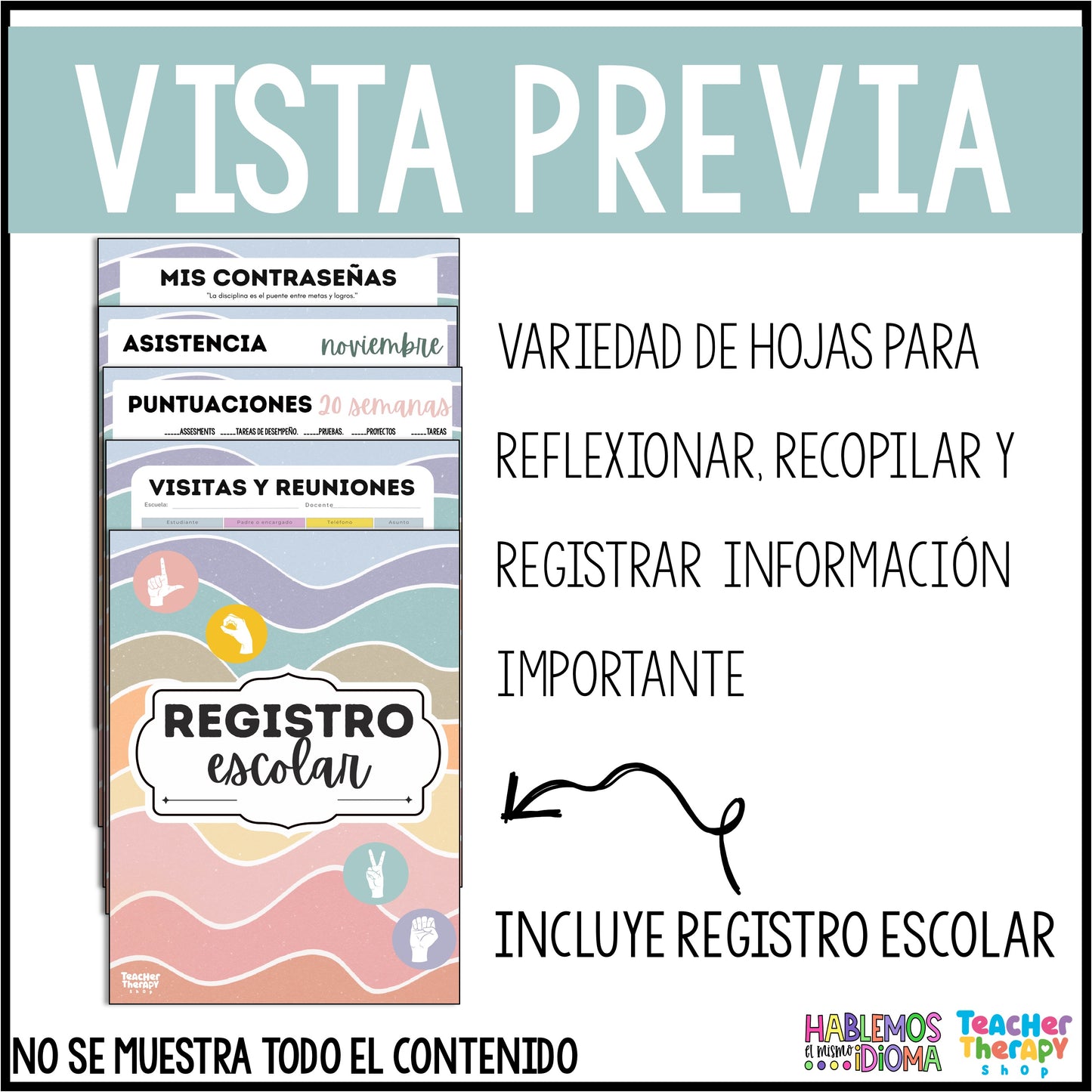 Agenda | Registro escolar y Planificador Docente