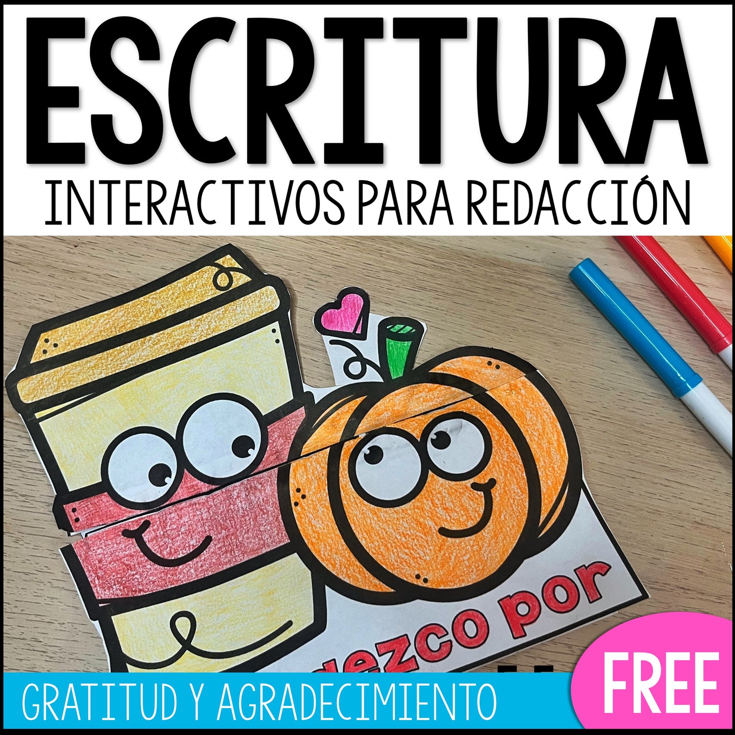 FREEBIE | Interactive Writing Templates | Autumn | Thanksgiving