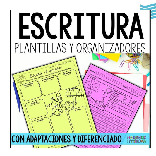 Escritura narrativa | Organizadores gráficos