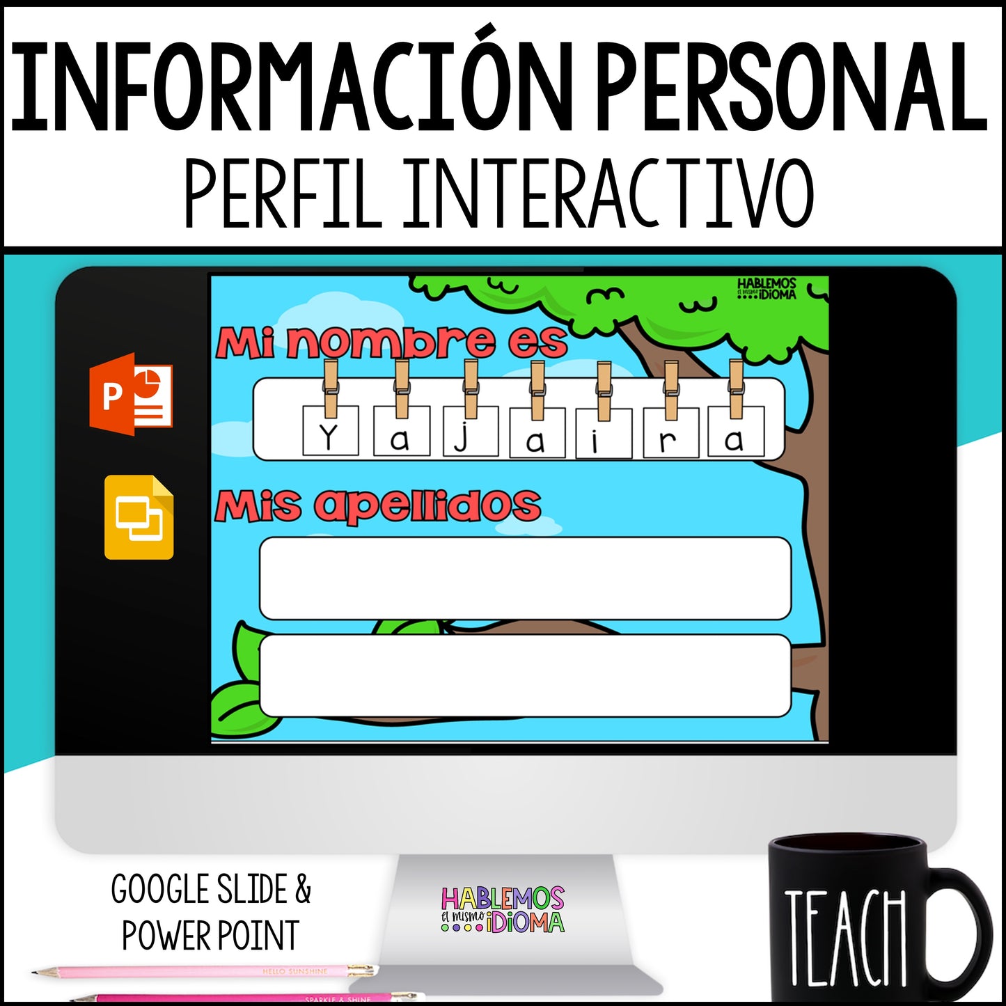 Perfil de información personal - Regreso a clases