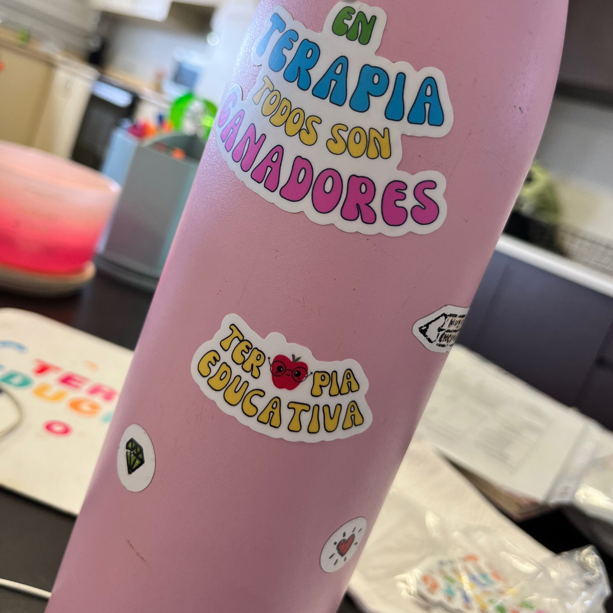 Terapia educativa | Educational Therapist Waterproof sticker