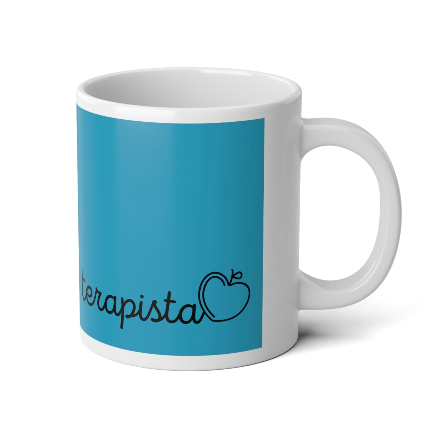 Yo creo en un aula inclusiva | Terapista Jumbo Mug, 20oz