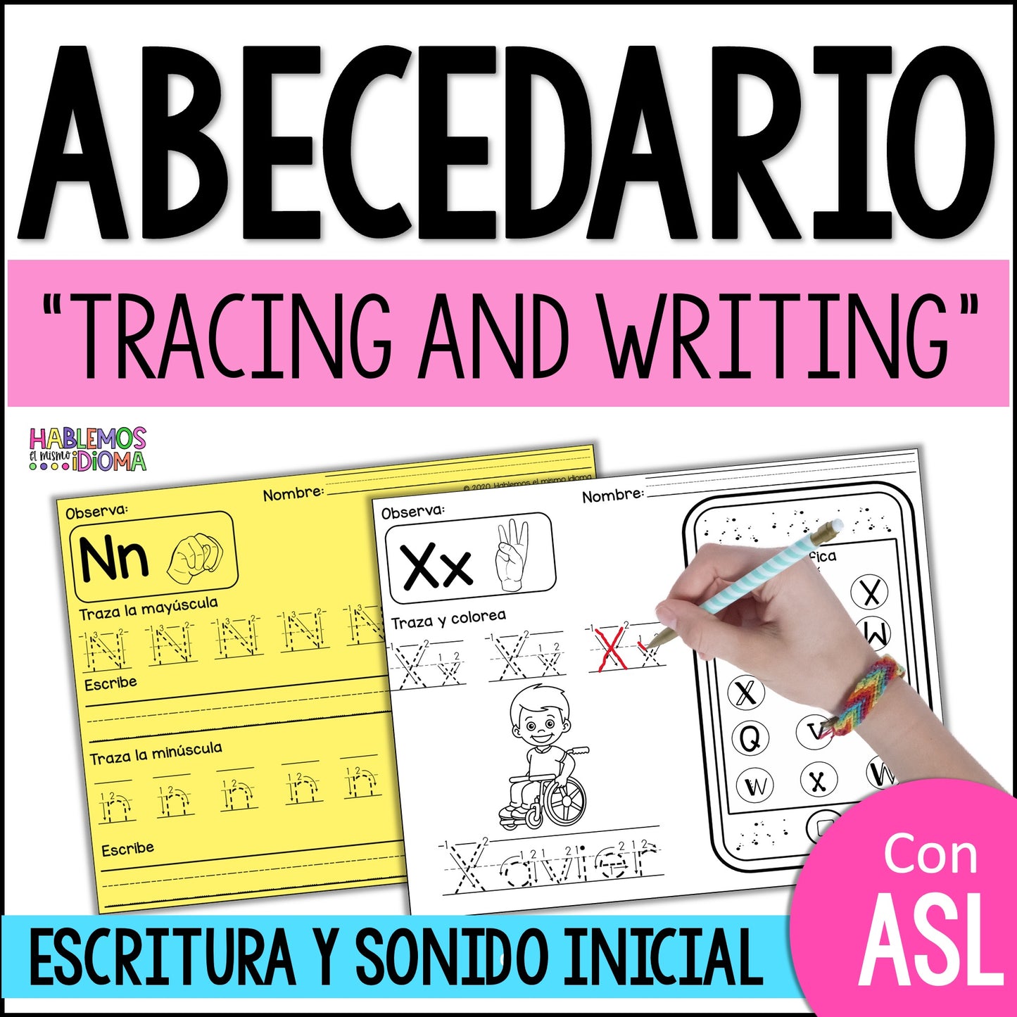 BUNDLE | Alfabeto en español | Escritura