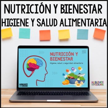 Higiene, salud y seguridad alimentaria | STEM | Nutrición PPT in Spanish