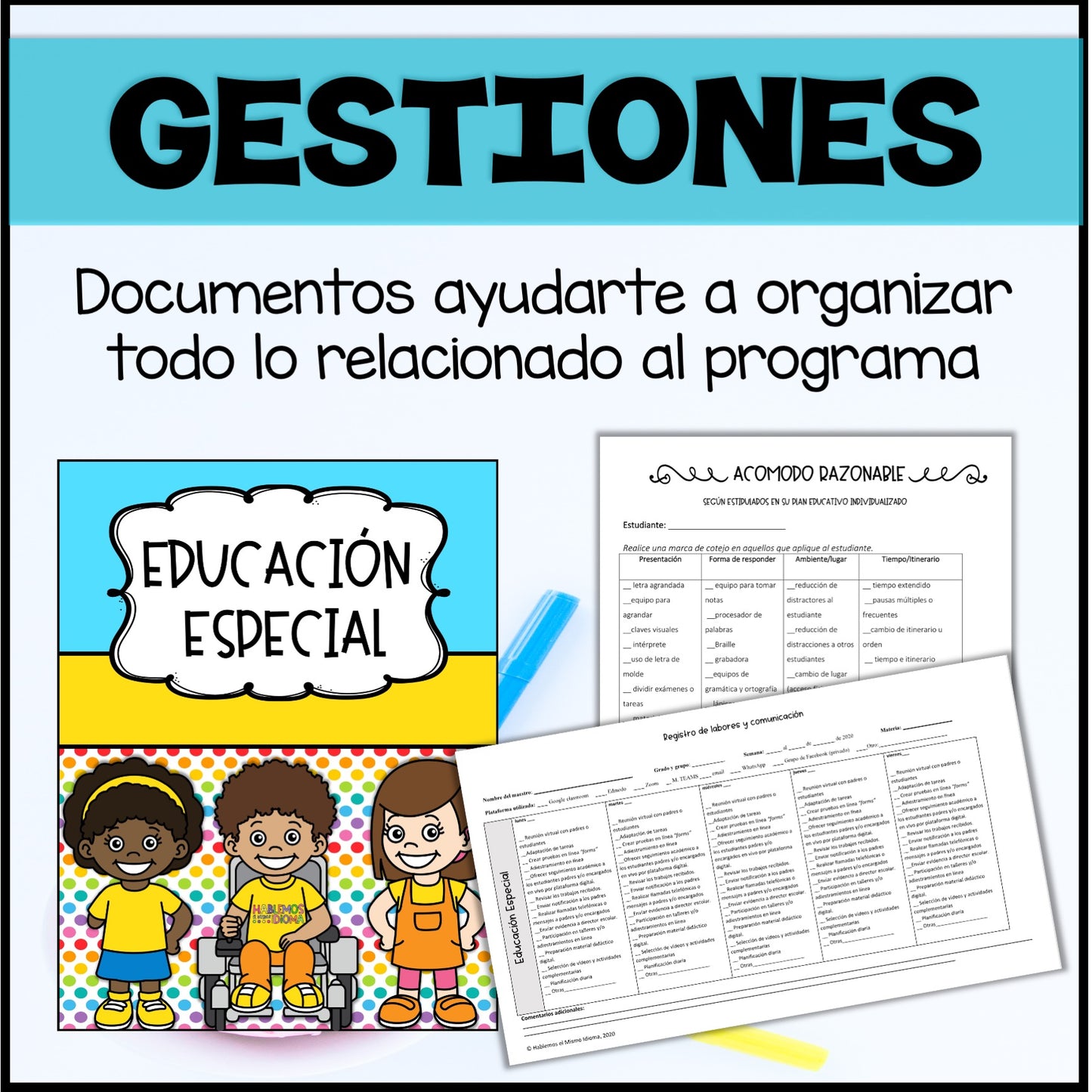 Carpeta de educación especial