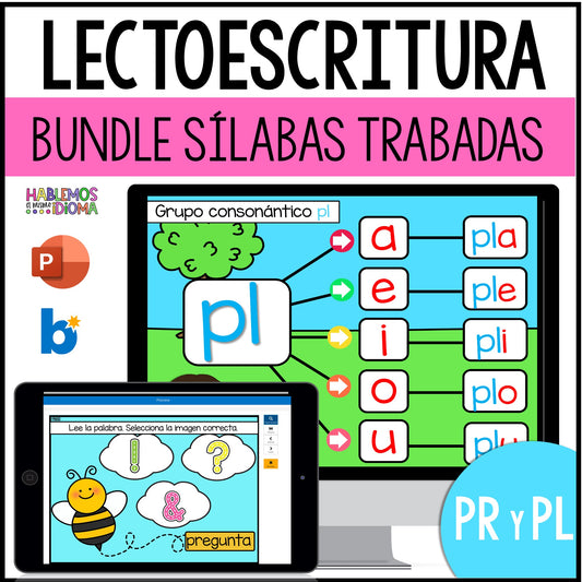 Consonant clusters pl and pr