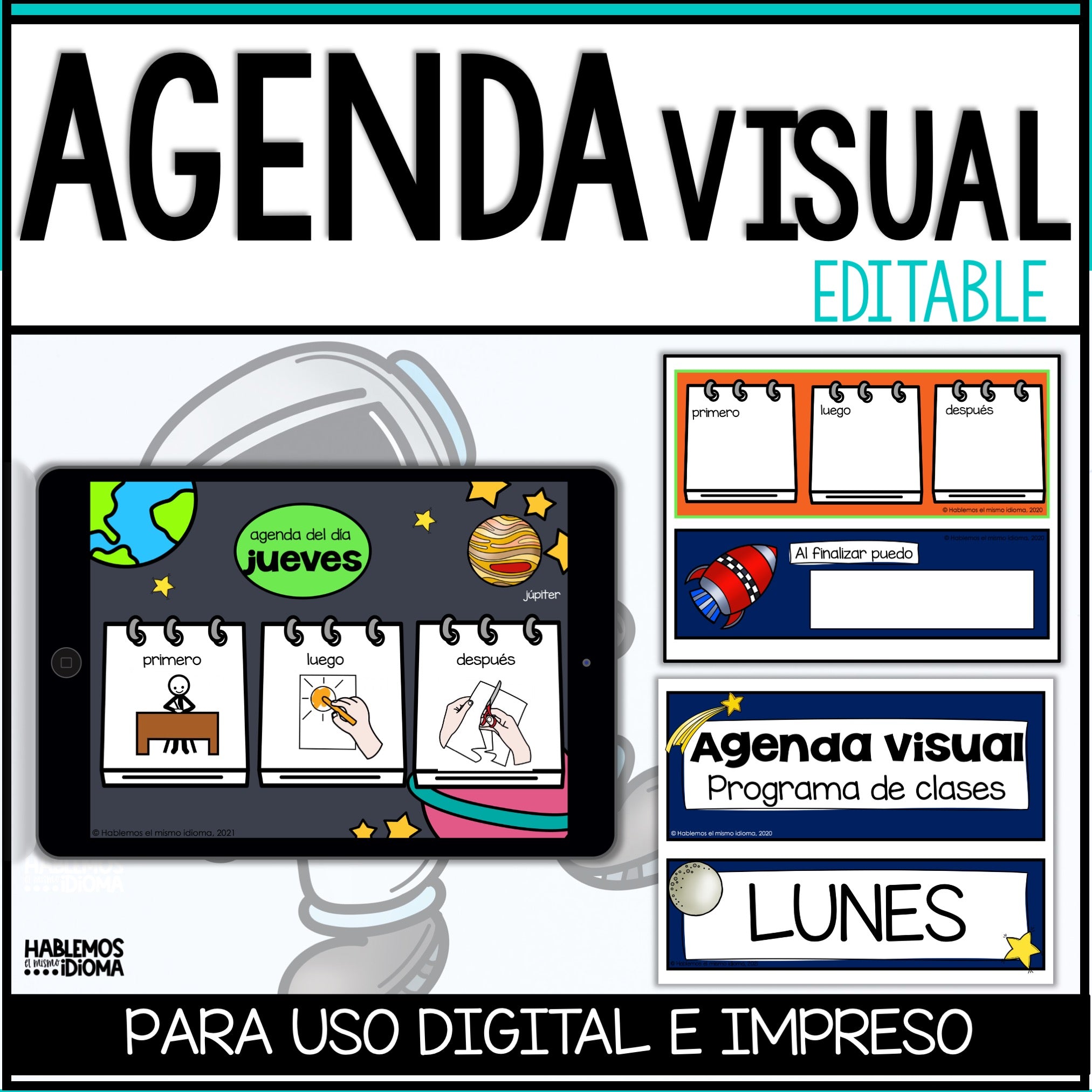 Visual Agenda Example visual agenda – Teacher Therapy Shop
