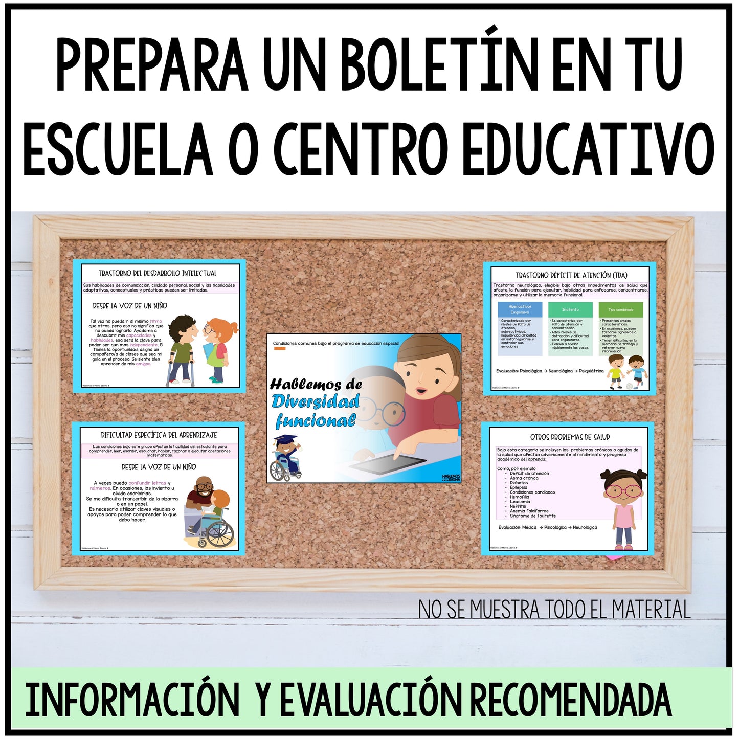 Divulgación | Condiciones comunes en el programa de educación especial