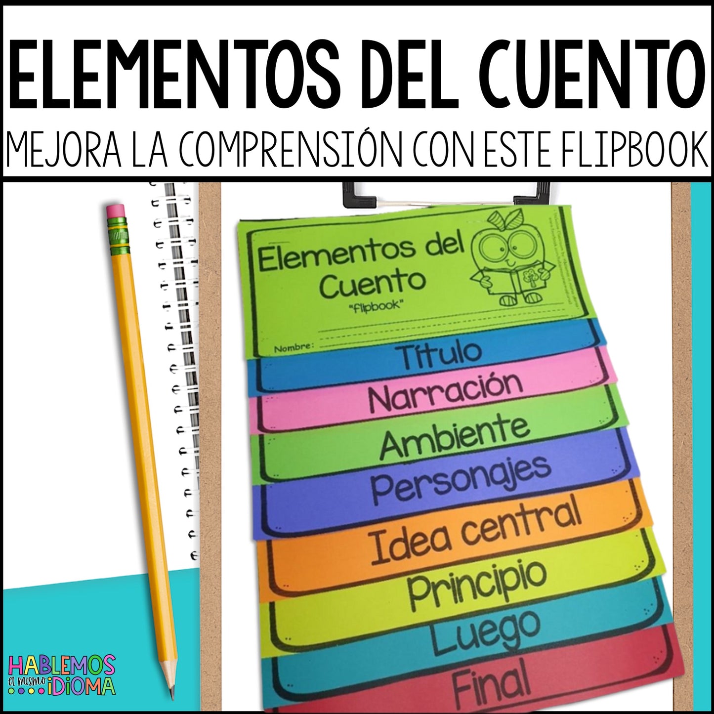 Elementos del cuento | Flipbook Story Elements