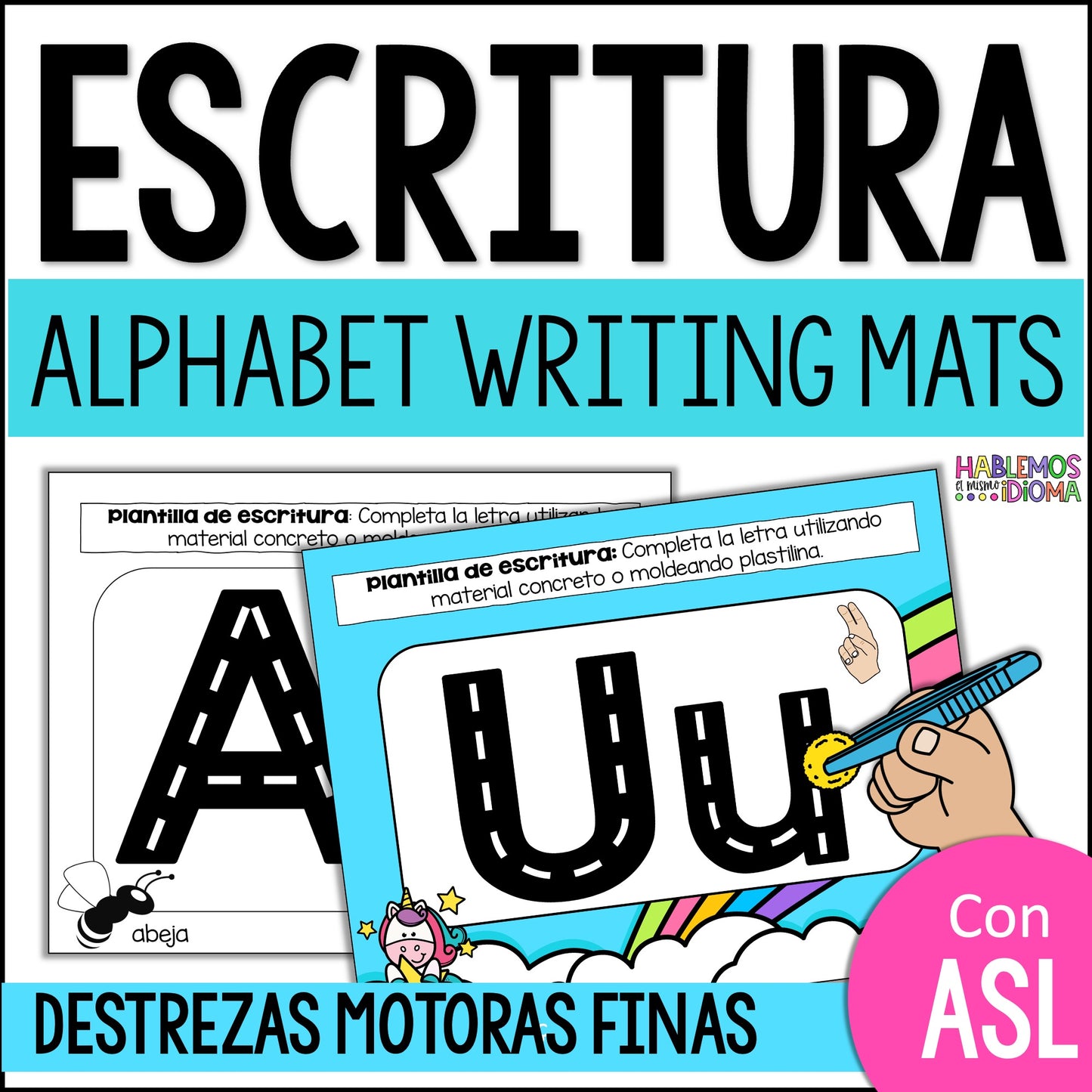 BUNDLE | Alfabeto en español | Escritura