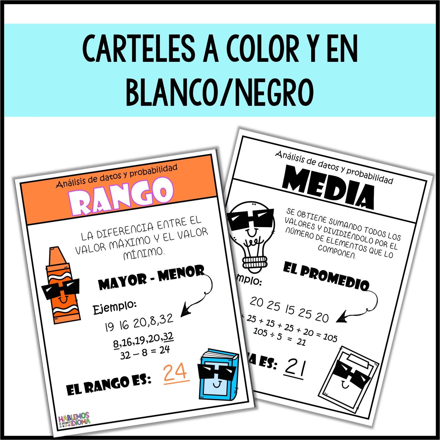 Moda, media, mediana & rango | Análisis de datos